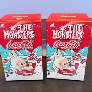 Coca-Cola The Monsters Red and White Boxes Unopened